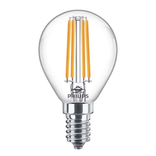 Bec LED Philips cu filament, E14, 2700 K, 6,5 W