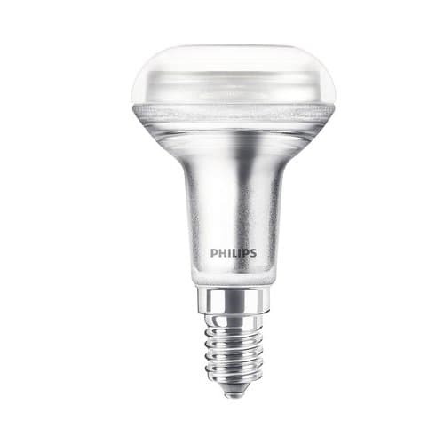 Bec LED reflector Philips, 4,3W, 2700K, E14, lumină caldă