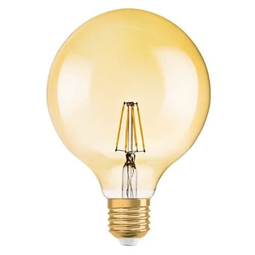 BEL LED Classic Filam G125 Gold 6.5 52W 720lm 2400K E27 LDV