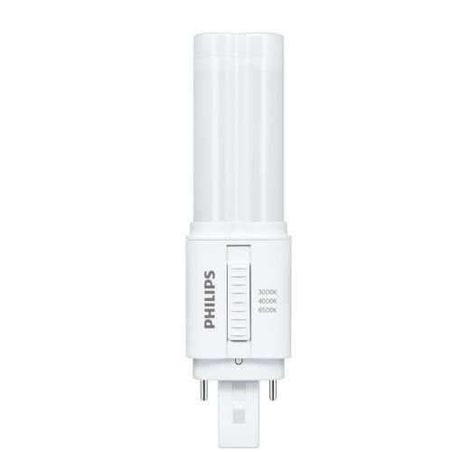 Bec LED Philips PL-C 2P, 5.9W, 3CCT, G24d