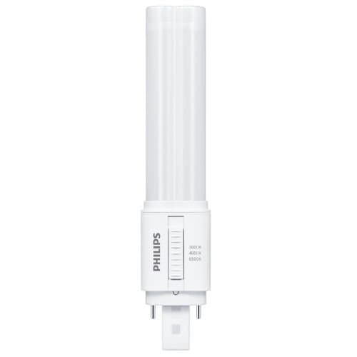 Bec LED Philips PL-C 2P, 8,9W, 3CCT, soclu G24d