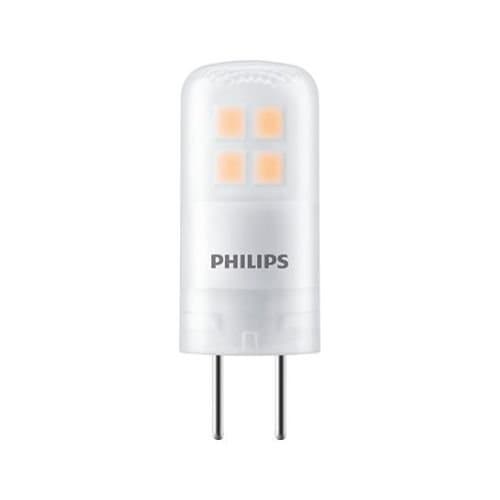 Bec LED capsulă Philips, 1,8 W, 2700 K, lumină caldă