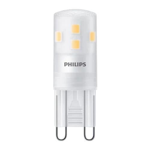 Bec LED capsulă Philips G9, lumină caldă 2700K