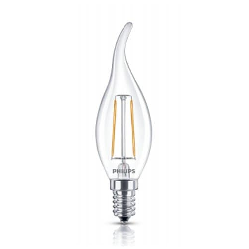 Bec LED Philips Classic Filament BA35, 2W, 2700K, 250 lm