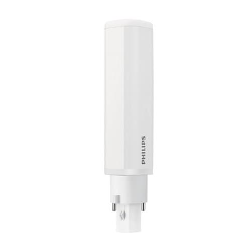 Bec LED Philips PL-C, 3000 K, lumină caldă