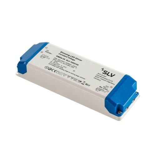 Transformator LED SLV, 50W, 24V, dimabil, IP20