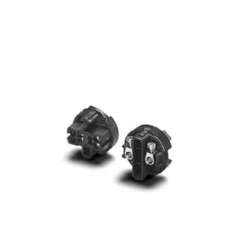 Dulie E14 VOSSLOH-SCHWABE din PVC pentru interior