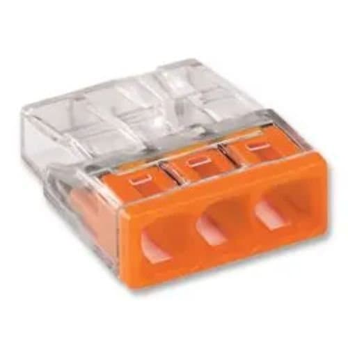 2273-203 Conector Wago transp 3x0.5-2.5mm fir plin max 24A