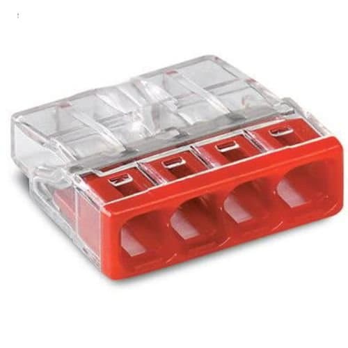 2273-204 Conector Wago transp 4x0.5-2.5mm fir plin max 24A