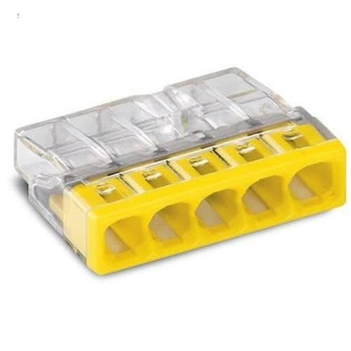 2273-205 Conector Wago transp 5x0.5-2.5mm fir plin max 24A