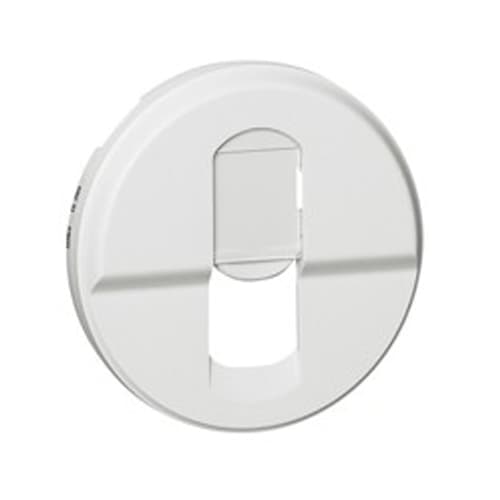 068251 Celiane Placa pt. priza simpla Rj45, Alb