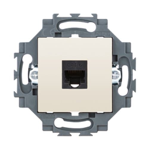 Priză RJ45 UTP Cat 6 GEWISS Dahlia, ivoire