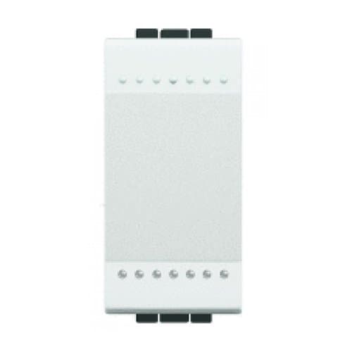 N4004N Living Light Întrerupător cap cruce 16A 1 modul Alb