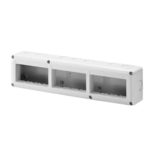Carcasă aparentă GEWISS pentru 12 module, orizontală, IP40