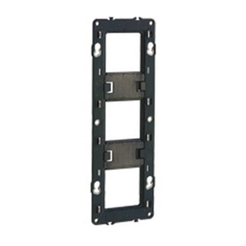 Suport modular LEGRAND Mosaic, 3 posturi, 6 module