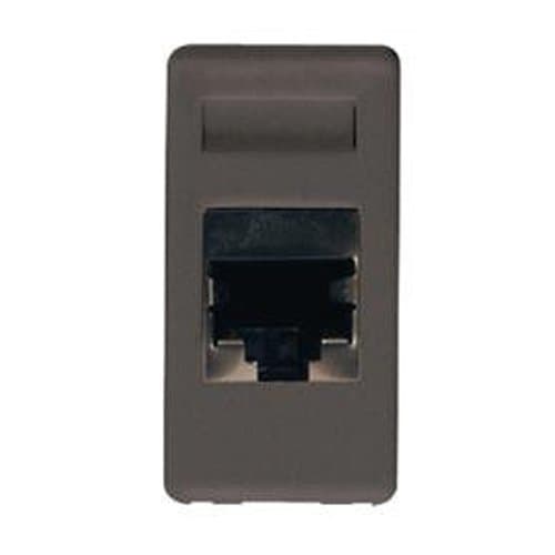 PRZ GW21684 Priză RJ45 UTP cat 6 1 modul SY/BK