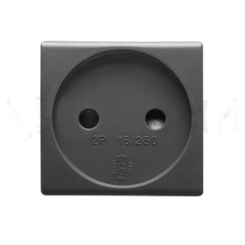 PRZ GW21206 Priză Prot Copii FR 250V 2P 16A 2m SY/BK