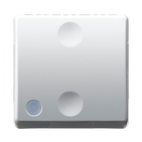 GW20580 Întrerupător cap cruce iluminabil 16AX 2m SY/WH