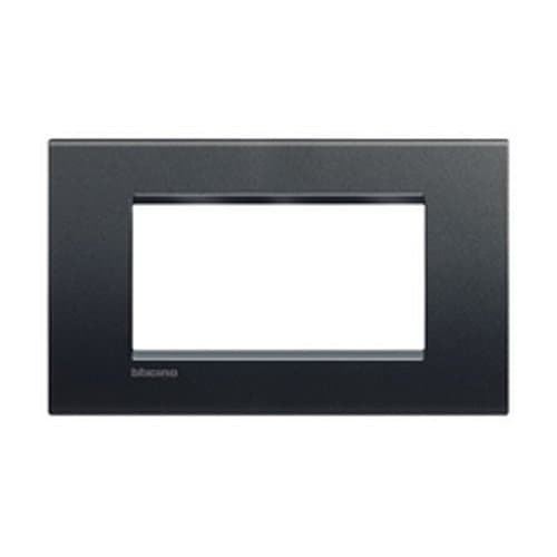 Ramă modulară LEGRAND Living Light, antracit, pentru 4 module