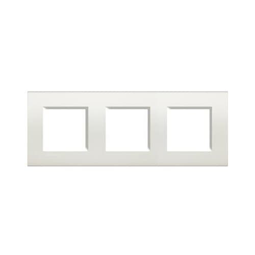 Rama modulară LEGRAND Living Light, alb, pentru 2+2+2 module
