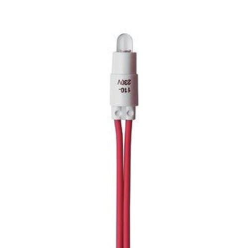 GW10883 LED cablat 0.6W 230V SY/CH/Roșu