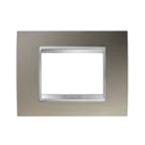 GW16203MS Rama Lux 3 module CH/Aluminiu periat (metal)