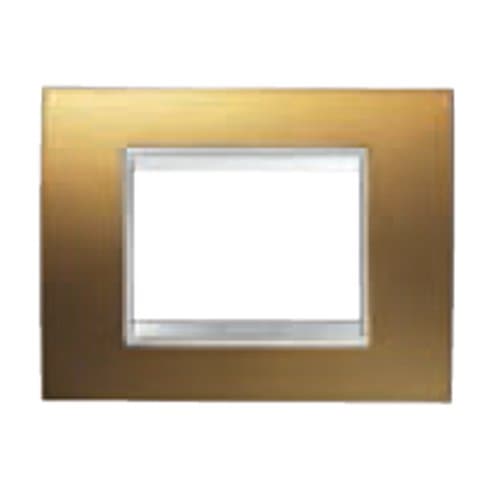 Rama GEWISS Chorus, 2 module, CH/Auriu