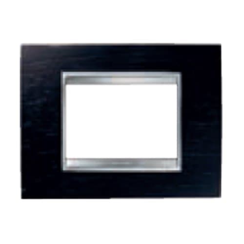 GW16204LW Ramă Lux 4 module CH/Wenge (lemn)