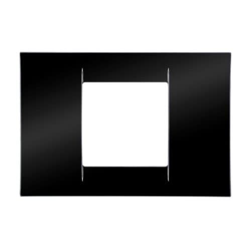Rama Virna GEWISS pentru 2 module, negru toner