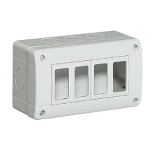 Carcasă aparentă LEGRAND 4 module, IP40, pentru montaj interior