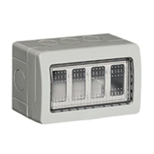 Carcasă aparentă LEGRAND Matix, 4 module, IP55