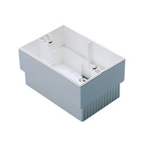 Carcasă aparentă GEWISS pentru rama Virna, 3 module, alb