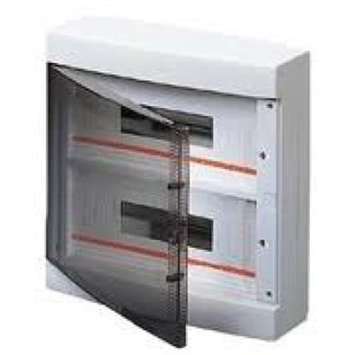 Tablou aplicat GEWISS 24 module, alb, pentru montaj compact