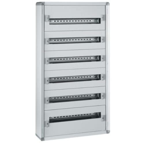 Cofret metalic LEGRAND cu 6 rânduri și 144 module