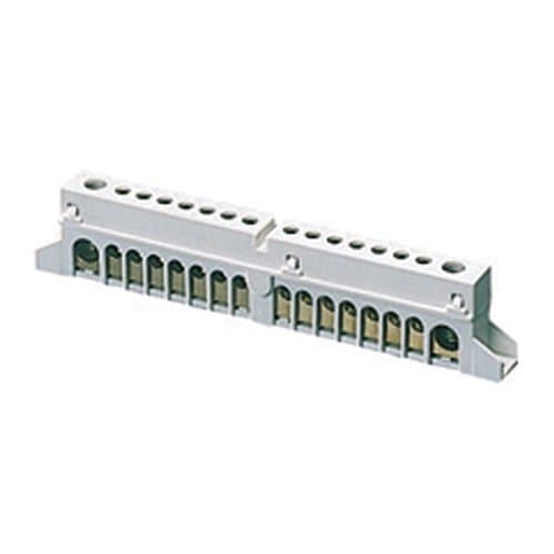 Bară de nul și împământare GEWISS, 12 module, pentru tablou electric