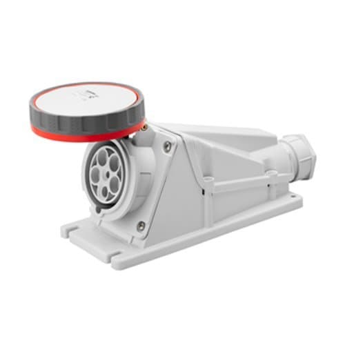 GW63527 Priză ind fixă 90G 3P+N+T 63A 400V 6h Roșu