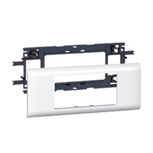 Suport modular LEGRAND Mosaic DLP pentru 4 module, alb