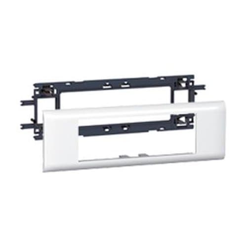 Suport modular LEGRAND Mosaic DLP, 6 module, ramă albă