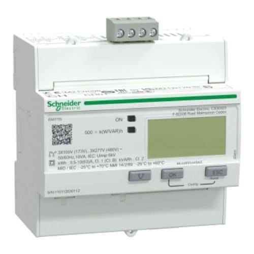 A9MEM3155 Contor trifazat 63A Modbus Multi-Tarif