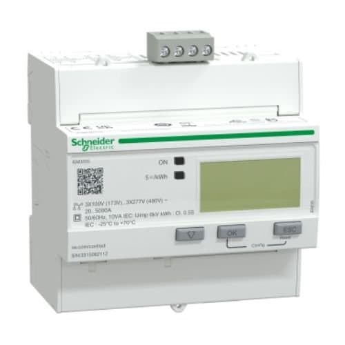 A9MEM3555 Contro trifazat Modbus 1 DI - 1 DO Rogow