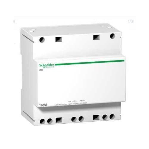 A9A15218 Transformator de siguranță 16VA 230V AC 12V