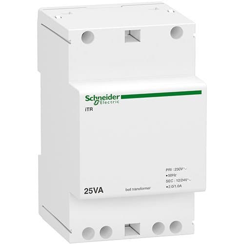 A9A15215 Transformator de sonerie 25VA 230V CA 12-24V