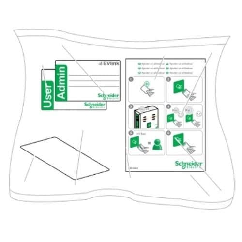 SIA EVP1BNS Pachet 10 carduri RFID