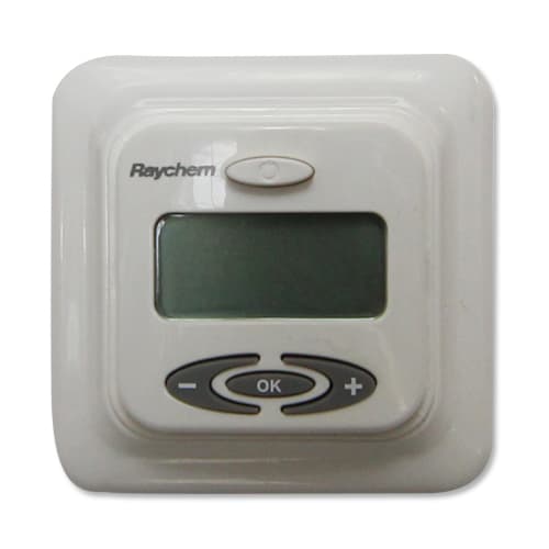 R-TA Termostat LCD IP21 alb