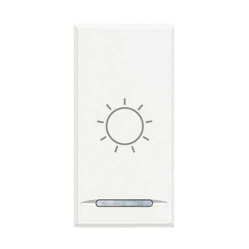 HD4915BA Axolute Buton 1 funcție cu iluminare, 1m, Alb