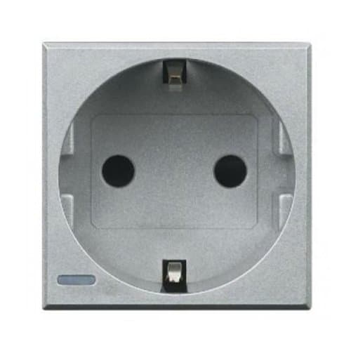PRZ HC4141 Axolute Priză 2P+T 10/16A 2 module Tech
