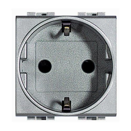 PRZ NT4141 Living Light Priză Schuko 2P+T 16A 2 m Alu