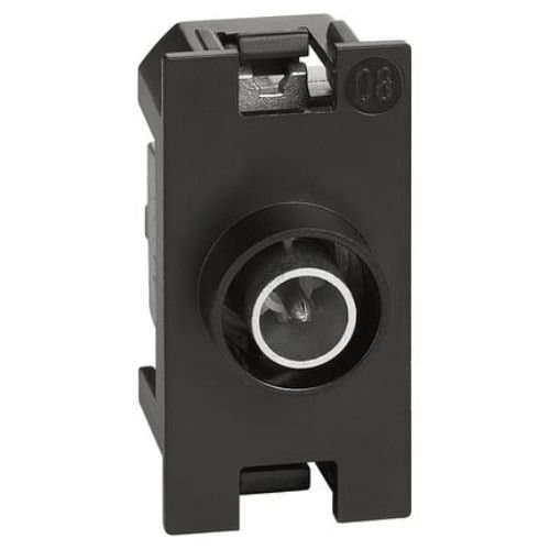 PRZ K4202D Living Now Priză TV Direct fără tastă 1 m Negru