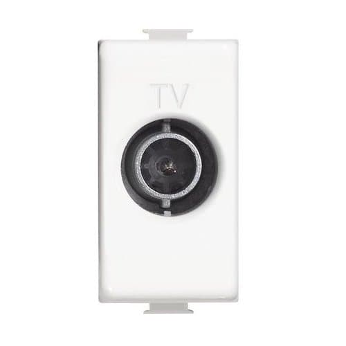 PRZ AM5202P10 Matix Priză TV de capăt 10dB 1 modul Alb