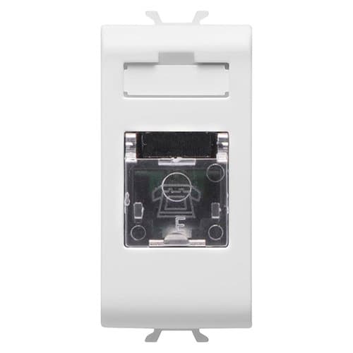 PRZ GW10401AB Priză telefon RJ11 1 modul CH/Antib